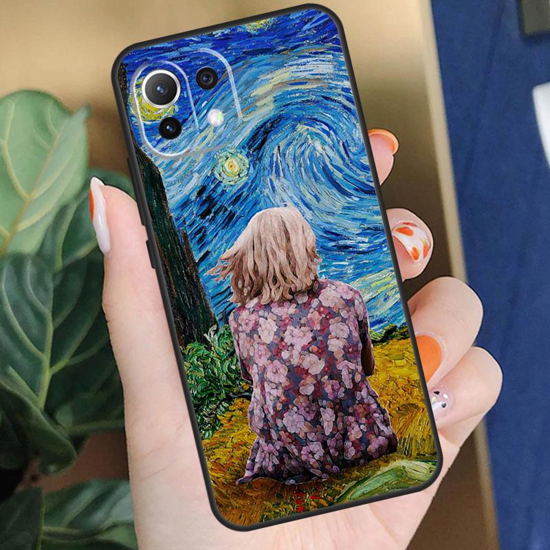 Pinturas Noche Estrellada Van Gogh Funda Para Xiaomi 15T 14T 13T Pro 14 15 Ultra 17 Pro Max POCO X7 F8 Pro X5 X6 F5 F6 F7 Carcasa