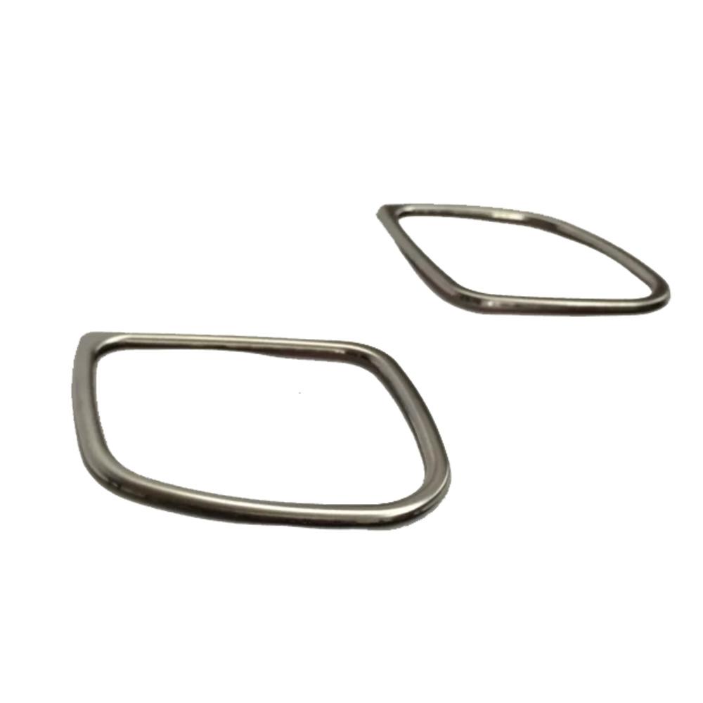 For Honda CRV CR-V 2012 2013 2014 2015 2016 Car Stick A Column Audio Speak Window Windshield Side Triangle Lamp Trim 2pcs