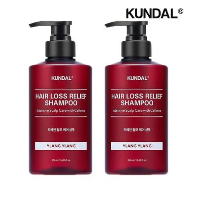 Caffeine Anti-Hair Loss Shampoo Ylang Ylang 500ml X2