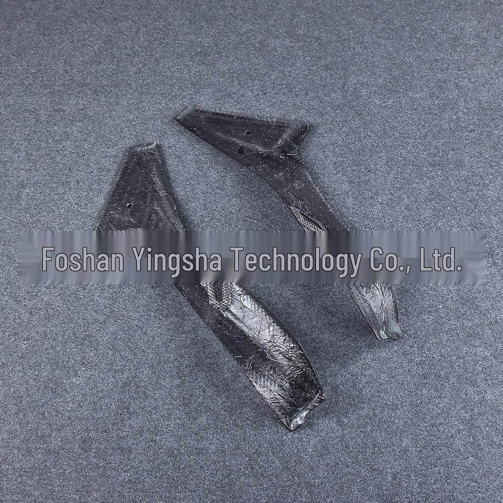 Carbon Fiber Frame Cover for Honda CBR650R (2019+): Modified 3K Dry Carbon Motorcycle Accessory