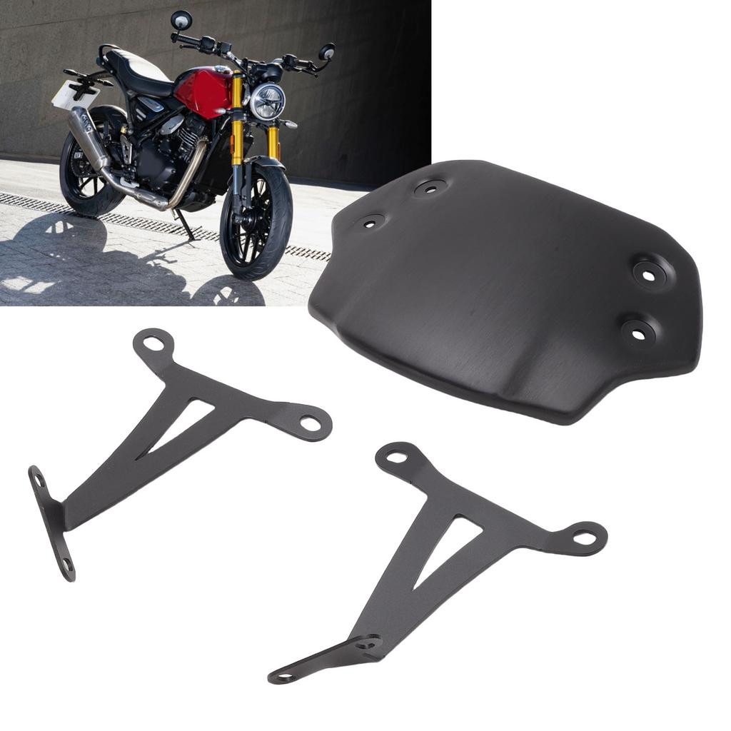Motorcycle Deflector High Strength Headlight Fairing Airflow Deflector Replacement for Speed 400 2024 2025