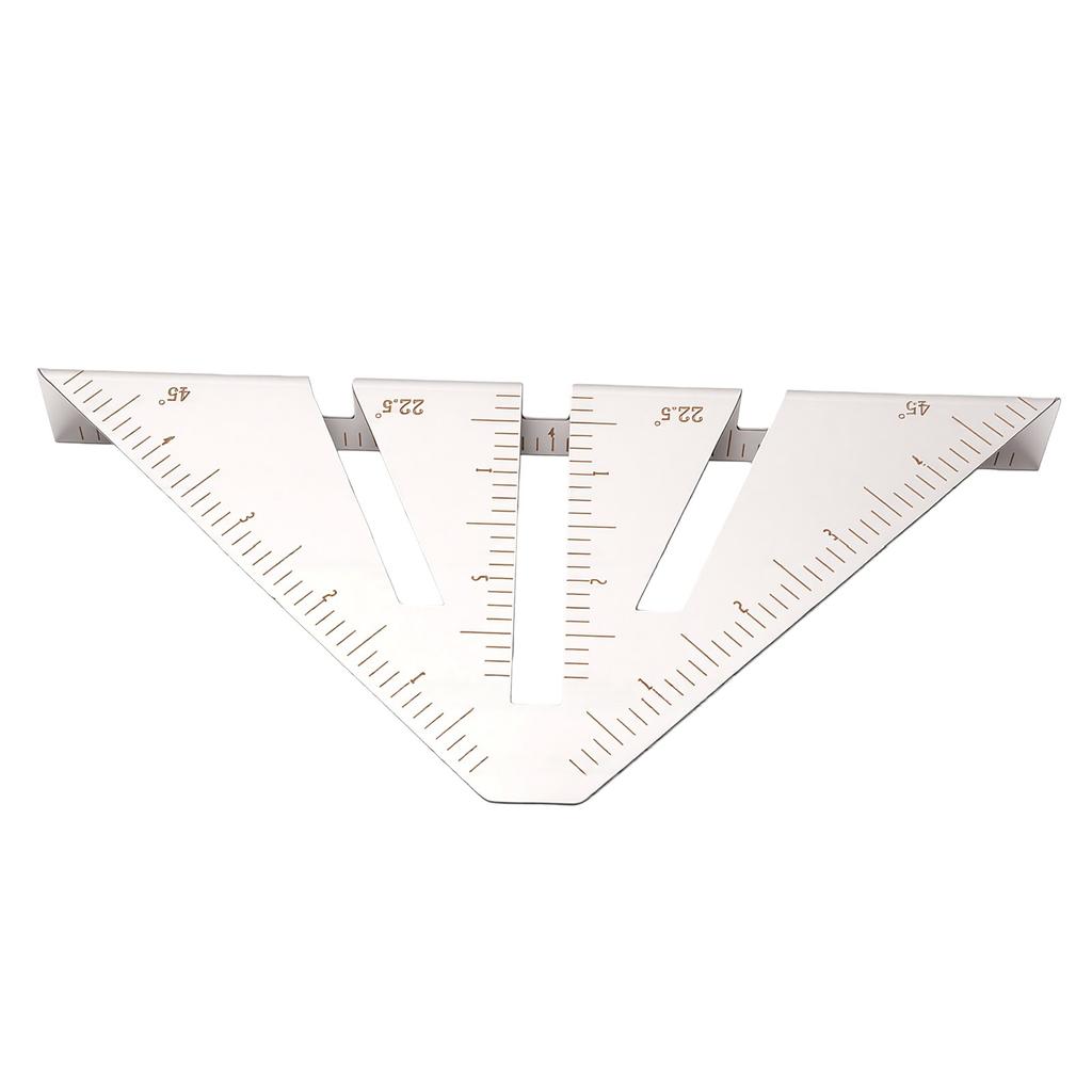 3.35oz Metalworking Miter Square for 45 90 22.5 Degree Angles Miter Square Measuring Tool