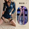 Fun Underwear Sexy Night Policewoman Cos Suit Seductive Flight Attendant Outfit European and American Style Royal Sister OL Secretary Outfit