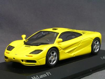 Minichamps PMA McLaren F1 Geel Afgewerkt Product 1/43