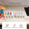 Creative Silicone Ice Pop Mold With Cover For Homemade Frozen Desserts