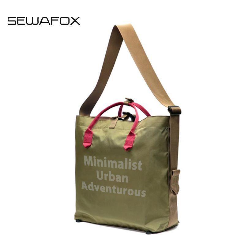 

Вместительная сумка-тоут через плечо, мужская и женская, одного стиля, сатчел, сумка для работы, сумка для компьютера, сумка для уличных видов спорта, сумка для спортзала, сумка на плечо Wolf Brown