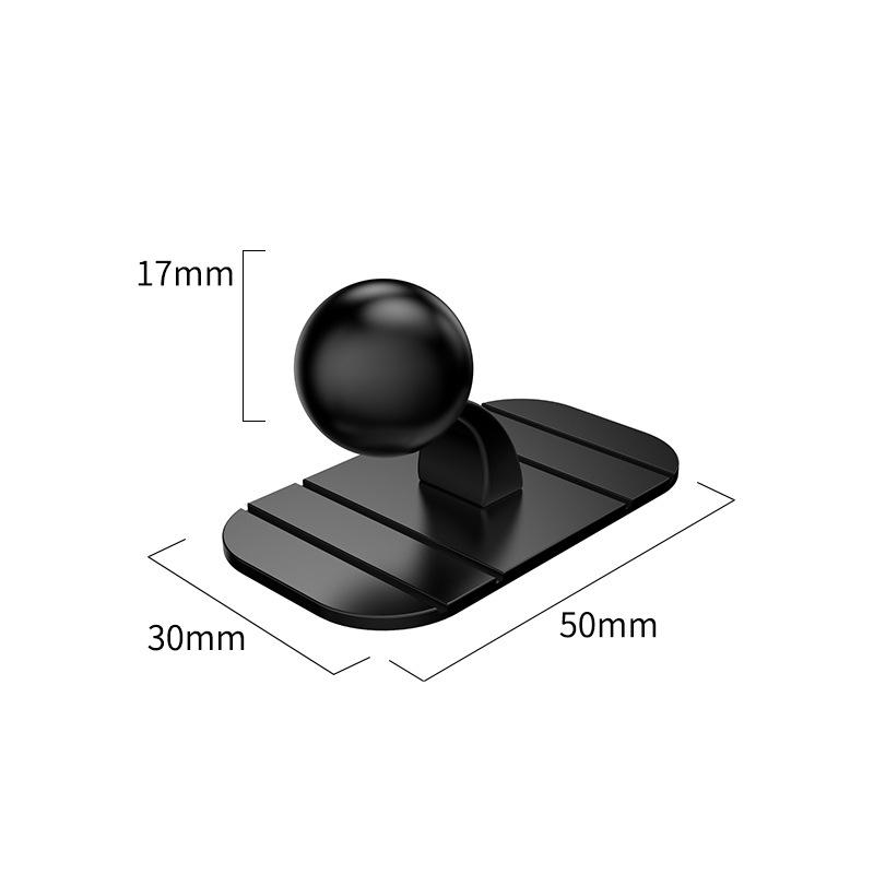Sumitap Gravity Magnetic Wireless Charging Car Phone Holder with Sticky Dashboard Base