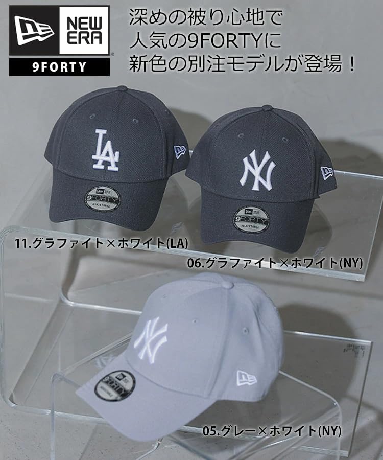 New Era 9forty MLB Donoban Custom Gray and White Colorway, (NY)