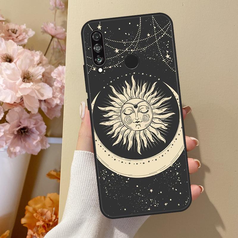 Magic Moon Tarot For Huawei Nova 7i 8i 11i 12i 12s Y73 Y70 Y90 Y60 Y72 Y61 Y91 9 10 SE P30 Pro P40 Lite Case