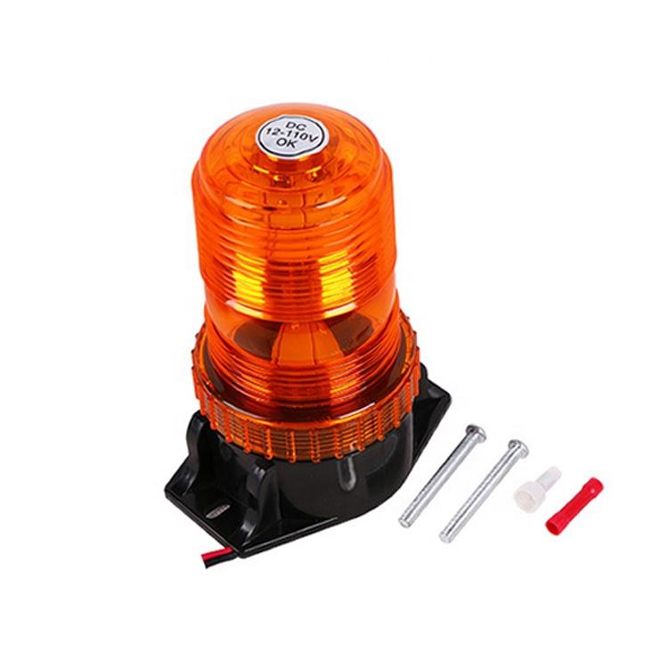 12V 24V Warning Flash LED Warning Beacon Light for Truck Forklift Tractor 4 Inch Forklift Warning Light