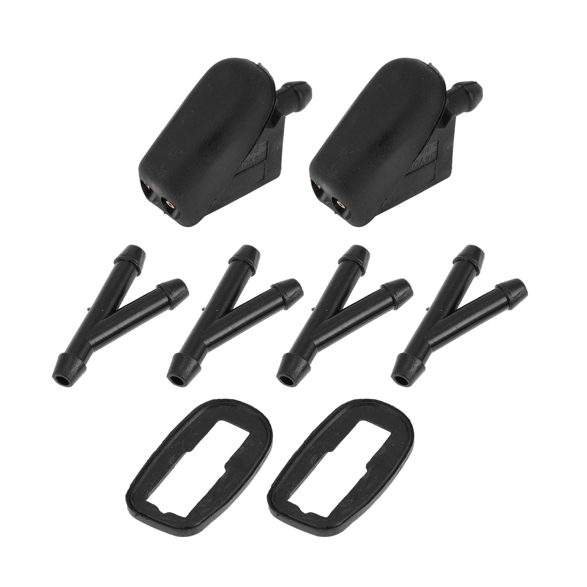 

Fits HOPESPANNER Mini Windshield Washer Nozzle, Front Windshield Nozzle, Wiper Washer Jet, Plastic 1 Set