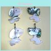 Vintage Animal Zodiac Shell Pendant Necklace With Handcrafted Colorful Beads For Art Jewelry