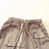 Kids' Summer Cotton Printed Shorts - Boys' Casual Wear, Small To Medium Sizes