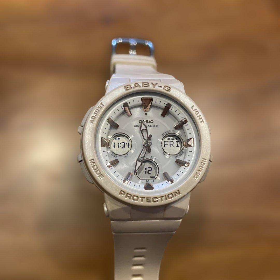 Used CASIO BABY-G Radio Solar BGA-2510-4AJF