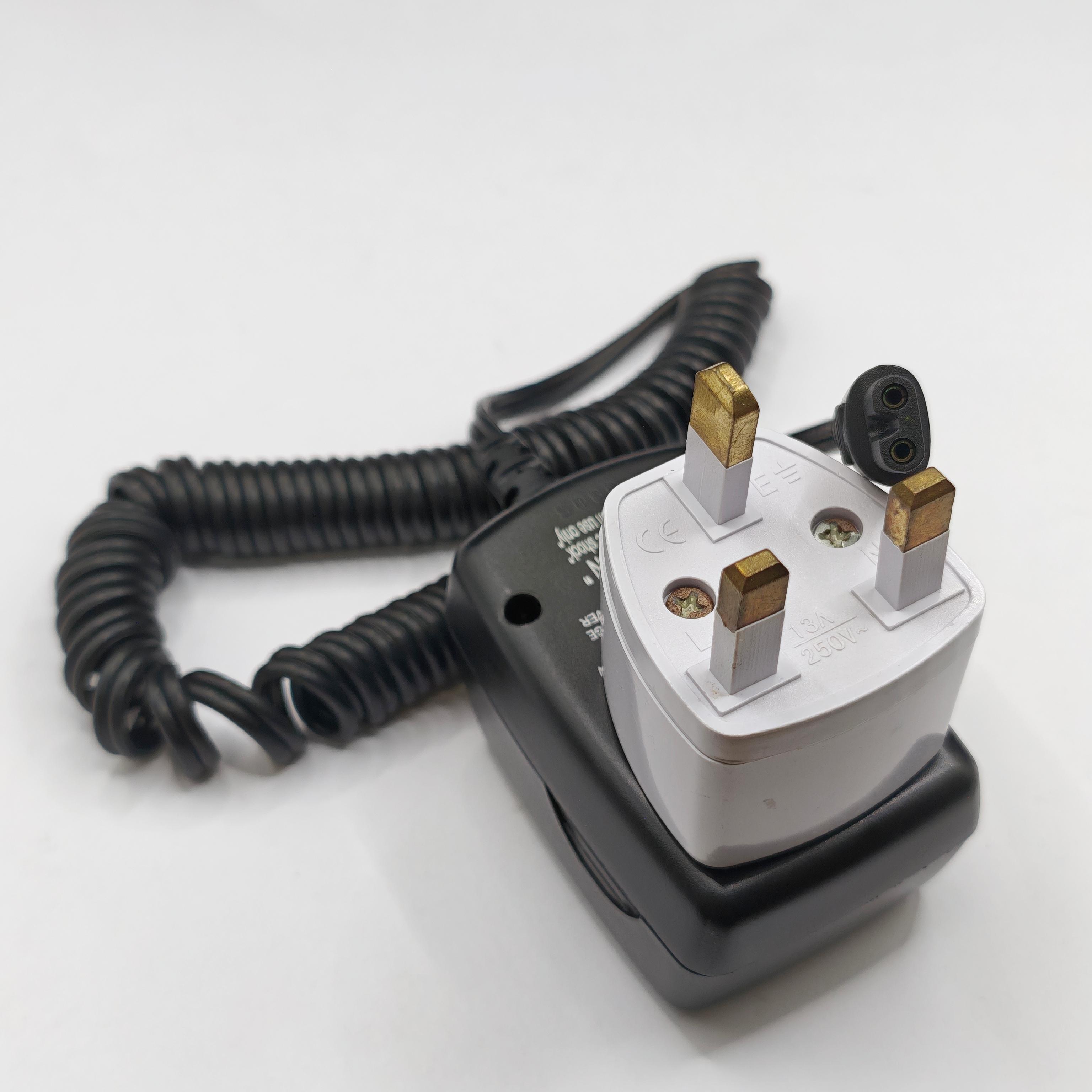Razor Charger Power Adapter Prewave Replacement For Remington R-9300 R-9350 R-9370 R-9400 R-9500 R-TCT MS2-280 MS2-290 MS2-390 MS2-391 British standard чёрный