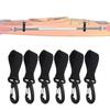 6Pcs Kayak Canoe Boat Paddle Oar Strap Webbing Fishing Rod Holder Paddle Keeper