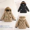 Boys Winter Jacket Fashionable Down Coat Warm Padded Jacket Trendy New Style Outerwear for Kids