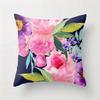 Home Decor Watercolor Floral Patterned Cushion Covers Pattern Cushion Cover Suitable For Sofa Bedroom Car Pillow Cover