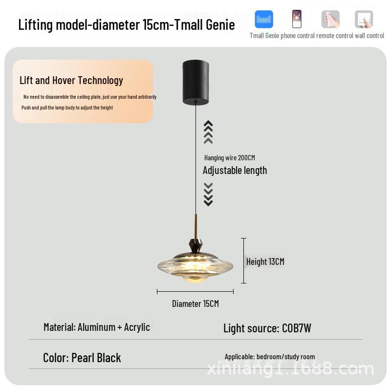 Modern Minimalist Eye-Protecting Pendant Light for Entrances, Restaurants, and Bedrooms