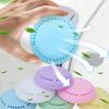 1/3/6Pcs Set Toilet Deodorant Solid Round Fresher Aromatherapy Fragrance Lasting Deodorization Bathr