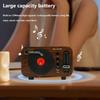Classic Vintage Bluetooth Speaker Portable Wood Grain Soundbar Subwoofer Wireless Retro Music Player Support TF Card USB AUX FM