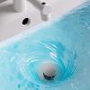 Not Odor Bathroom Sink Drain Filter Push Down Stoppers with Hair Strainer Steel Basin Waste Plugs For Easy Cleaning