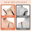 6PCS Anti-slip Silicone Bra Strap Pads - Invisible, Comfortable, and Anti-slip Shoulder Pads Suitable for Solid Color Bras