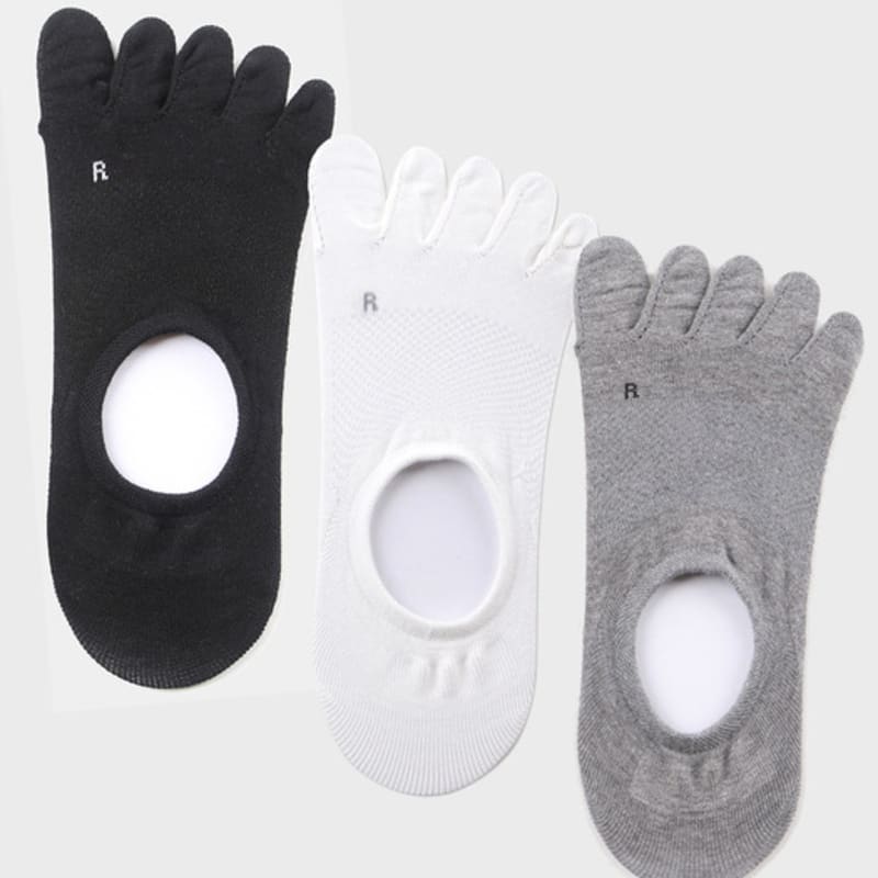 SOCKS THE LANGUAGE Toe Slippers (3 Sets)