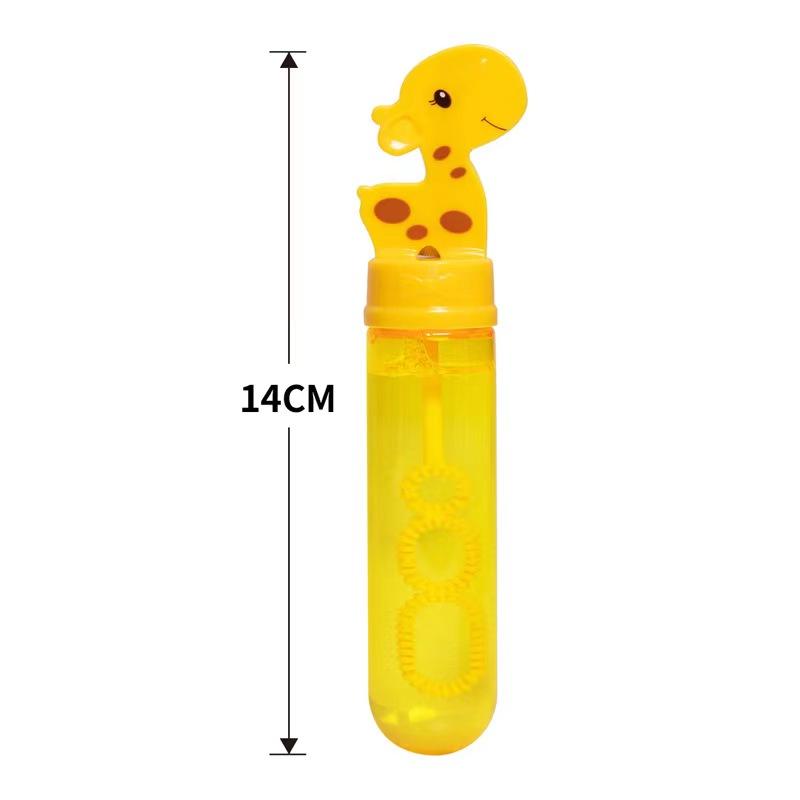 Cartoon Mini Dinosaur Duck Rabbit Bubble Stick Bubble Machine Soap Bubble Children Outdoor Sports Interactive Toy Birthday Party