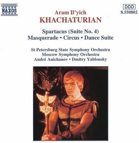 

CD ANITCHAKOV, KHACHATURIAN, ANDRE ANI - Khachaturian: Spartacus Suite No. 4 8550802 Non Japan ObiClassical Used
