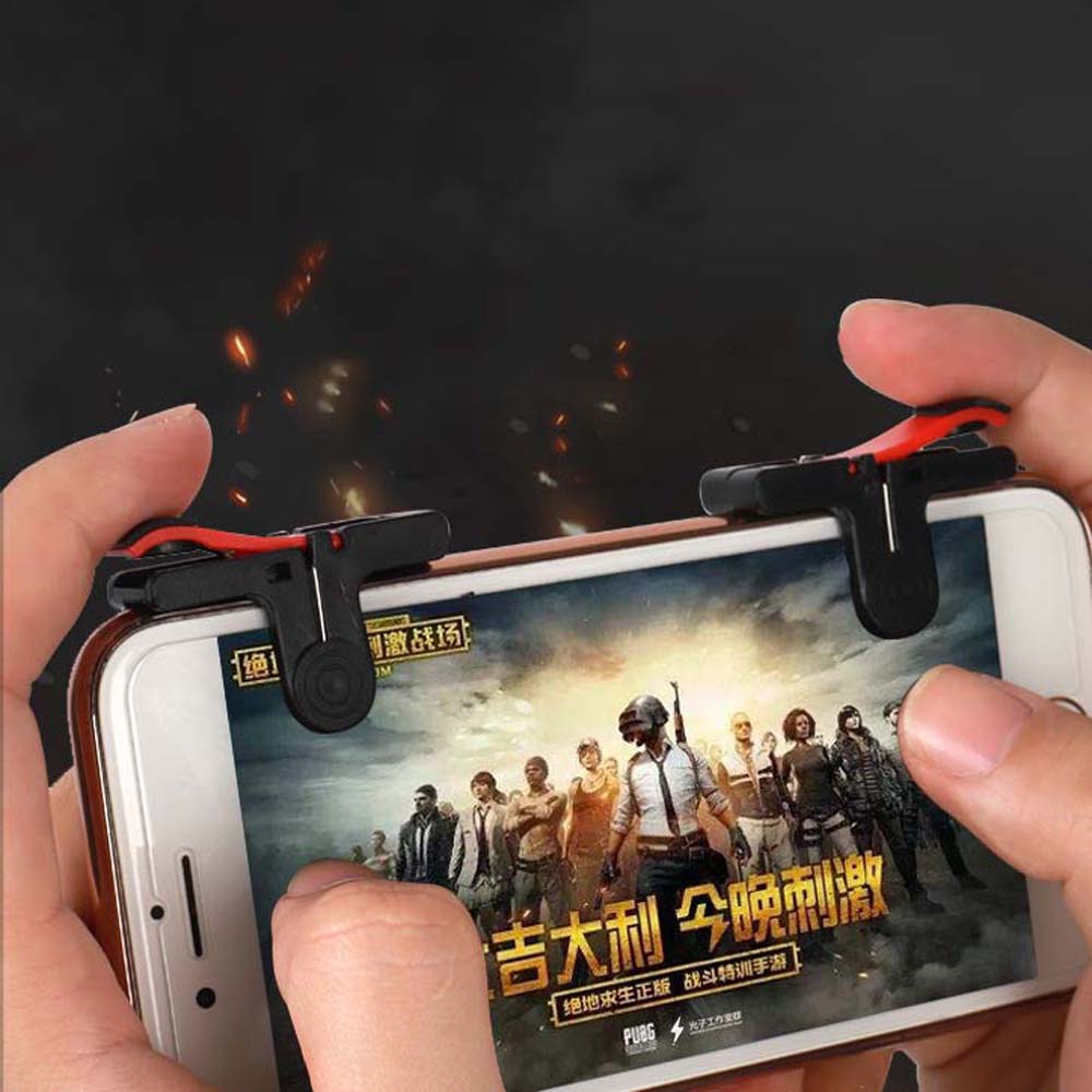 Plastic D9Mobile Sensitive Shoot Game Triggers Button L1R1 keypads Gamepad Mobile Controller Game Controller Games Accessories