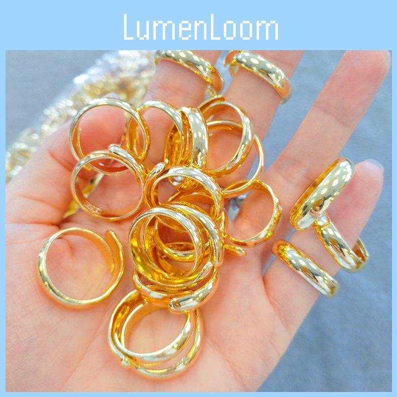 Minimalist Versatile Vietnamese Sand Gold Band Ring Perfect For Couples Unique Fashion Accessory