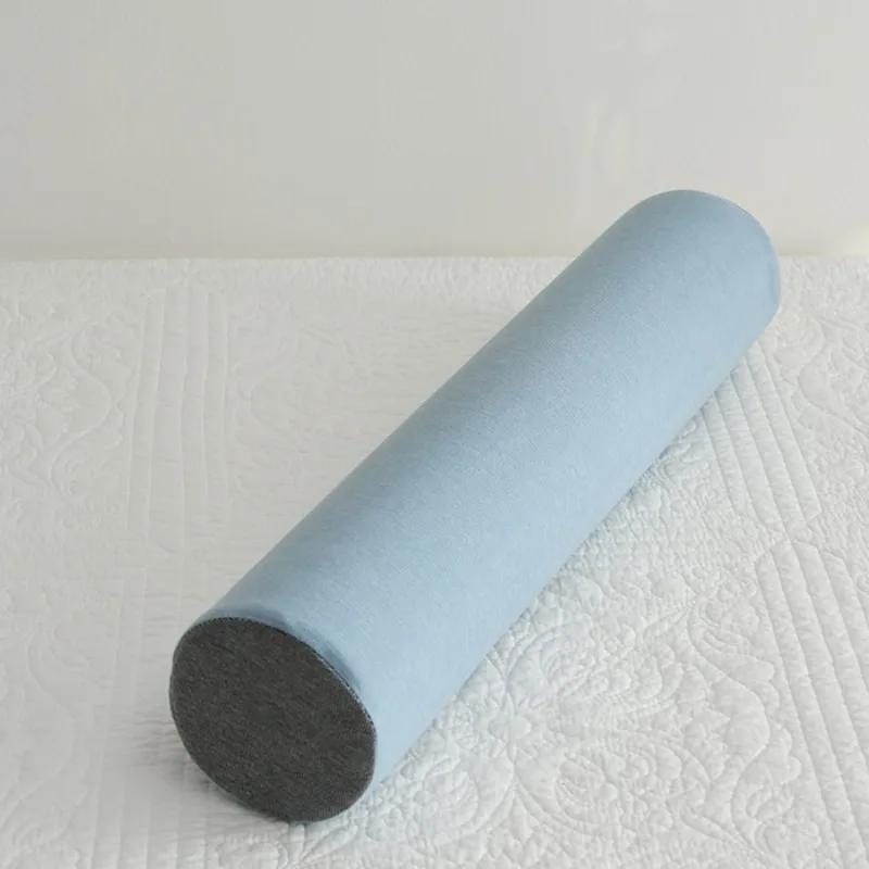 

Multi-functional latex cylindrical pillow traction reverse bow straightening sleep cervical natural neck pillow adult 50x10cm 1pcs