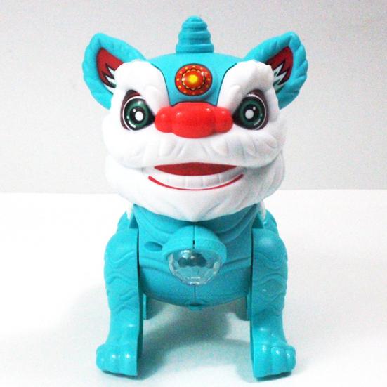 Colorful Projection Light Music Glowing Toy Cartoon Electronic Dancing Lion Dog Rabbit Toy