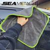 40x40cm Car Wash Towel 850GSM High Absorption Cleaning Towel Coral Velvet Twisted Braid Cloth Car Detailing Drying Rag
