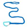 4/2/1pc Adjustable Elastic Kayak Rod Lanyard Canoe Paddle Leash Fishing Rod Leash Safety Rope Carabiner Rowing Boats Accessories
