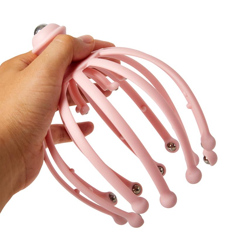 1PC Handheld Scalp Massager with 18 Claws for Deep Relaxation Hair Stimulation Stress Relief Hand Scratcher Massage Tool
