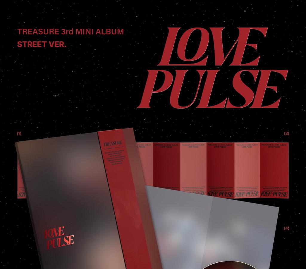 (PHOTOBOOK VER.) TREASURE [LOVE PULSE] 3rd Mini Album