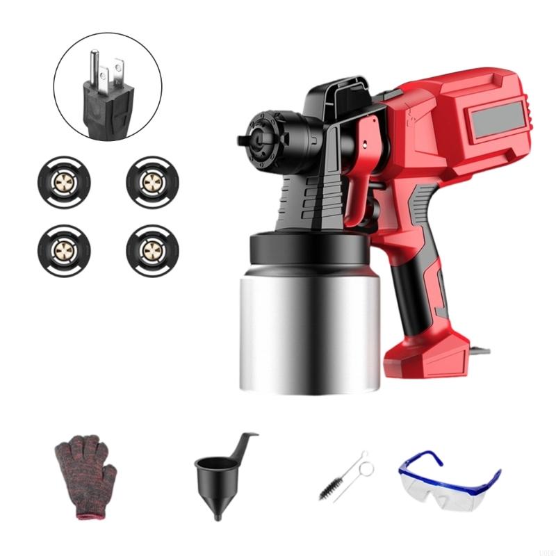   Paint Sprayer,HVLP Sprayer Guns with 4 Nozzles Paint Guns with Adjustable Sprayer Width, Paint Sprayers for Home Furniture