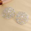 New Flower Chest Stickers Hollow Sexy Rhinestone Nipple Stickers Self-Adhesive
