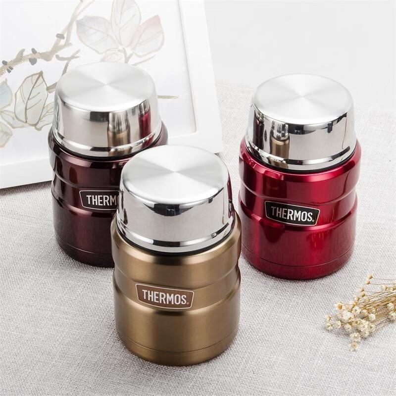 Thermos Stainless Steel Vacuum Insulated Kids Food Jar with Utensils