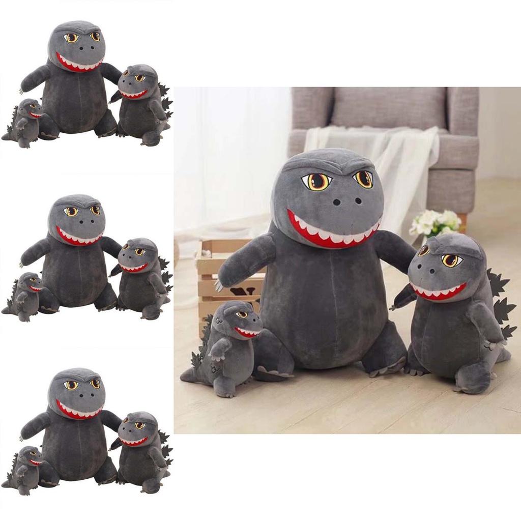 Rozkošná plyšová hračka Godzilla Měkká a mazlivá panenka monstra Perfektní pro všechny věkové kategorie