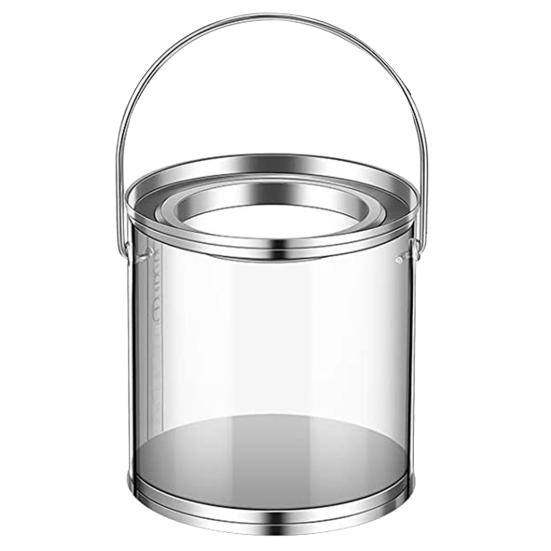 Candy Jar Clear Put Stuff Plastic Durable Strong Sealing Canister for Toys