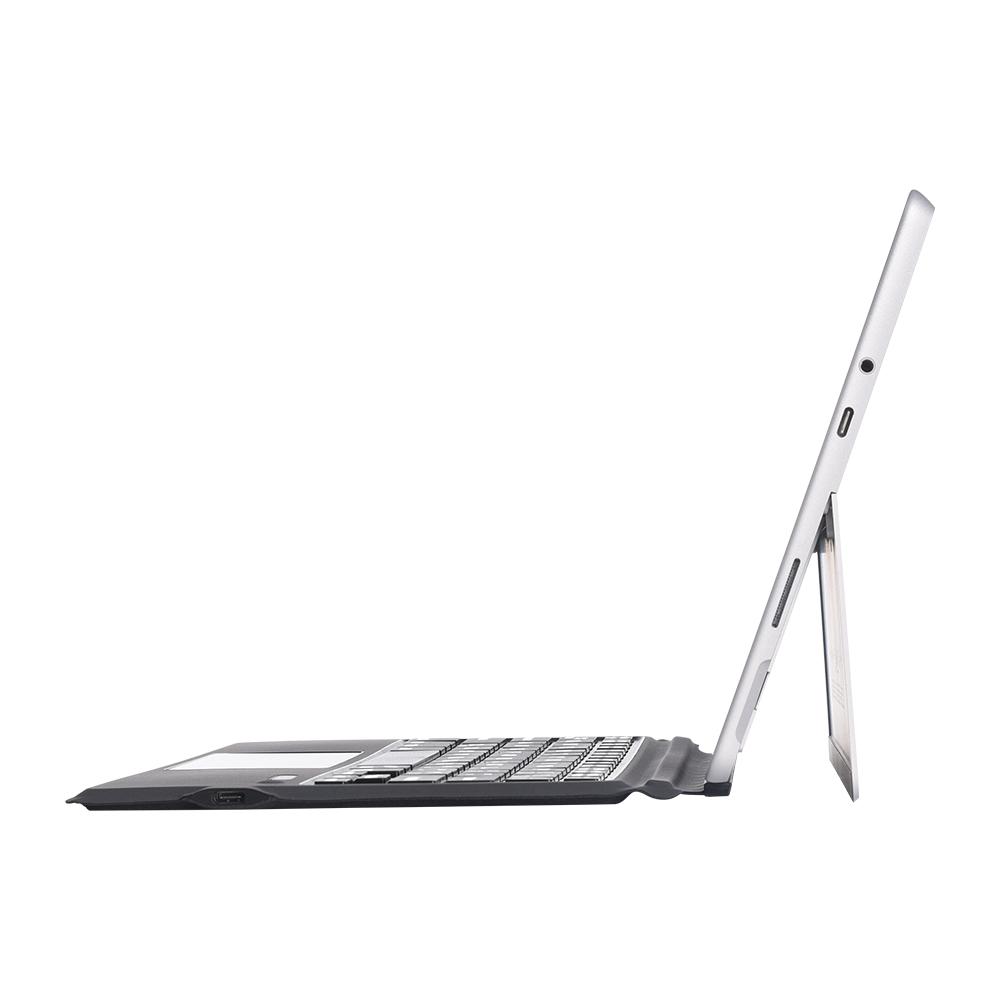 Clavier rétroéclairé 7 couleurs, non rétroéclairé, portable et ergonomique, compatible avec Microsoft Surface