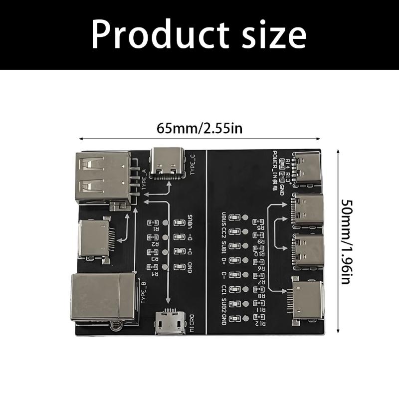 Fortschrittliches USB-Diagnosemodul Intelligenter Chip zur Überwachung der Datenübertragungsstabilität bei Telefon-, Tablet- und Computerkabeln
