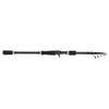 Black Carbon Fiber Fishing Rod Ultra Light Portable Travel Pole Pikestaff Handle(Casting 2.7M)