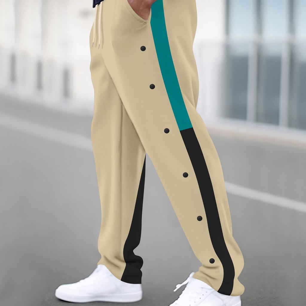 Frühling und Sport Fitness einfarbig Hose lose Lauf lässig große Größe Jogginghose Baumwolle