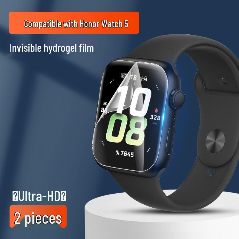 Honor Watch 5/4 Tempered Hydrogel Protective Film - Fashionable Sports Style