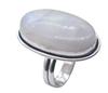 Moonstone Natural Gemstone Antique Silver Ring US Size-87 R 5020
