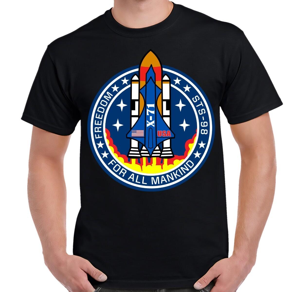 Armageddon Freedom Patch Adult T-Shirt S разноцветный
